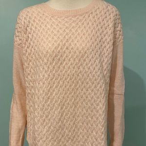 Blush Pink Knit Sweater